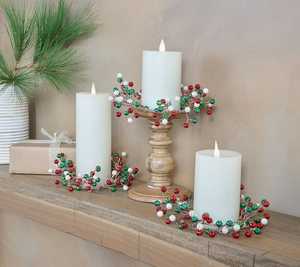 Luxury Pearl Cone <b>Tree</b> Decorations Handmade <b>Christmas</b> Centerpieces Round Plastic Ornament Set for Holiday <b>Table</b> Decor - Product Image 5