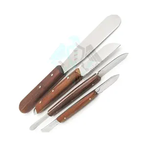 High Quality Mixing Knives Plaster Alignment Spatulas Wax Modeling 4 Pieces Instruments Set