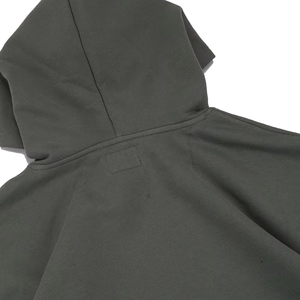 Sweat-shirt à capuche pour femme, couleur unie, 100% coton, tricoté, avec poches, respirant, coupe classique - Product Image 3