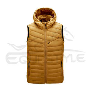 Gilet matelassé sans manches pour homme et femme, léger, isolé, pour l'hiver, sportif, de haute qualité, avec fermeture éclair, pour l'extérieur - Product Image 1