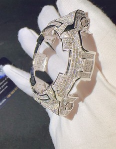 Custom GA100 Compatible Mod Watch Full Metal <b>Case</b> Iced Out Luxury Style Premium Custom GA100 Style Watch - Product Image 3