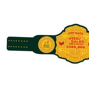 Ceinture de championnat personnalisée CNP SATX pour les records de ventes, ceinture de titre personnalisée pour les réalisations commerciales et la reconnaissance des employés - Product Image 3