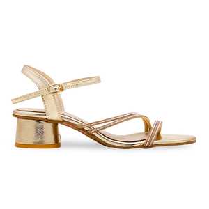 รองเท้าแตะ FN5869สีทองดีไซน์หรูหราและแฟนซี - Product Image 3