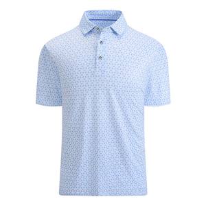 เสื้อเชิ้ตแฟชั่นลำลองผู้ชายคุณภาพสูงสำหรับฤดูร้อน แบรนด์ ELIXE SPORTS ลายเรียบ แขนครึ่งตัว คอตั้ง สไตล์สตรีทแวร์ ผลิตจากผ้าสแปนเด็กซ์/คอตตอน - Product Image 4