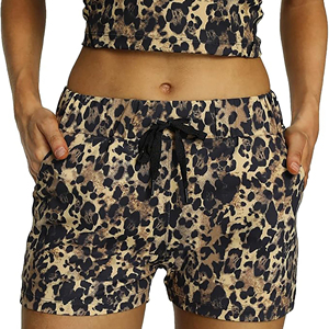 Shorts Deportivos Casuales de Verano para Mujer, Tallas Grandes, Personalizados, de Alta Calidad, Elásticos, de Cintura Alta, con Bolsillos, Transpirables y de Secado Rápido - Product Image 4
