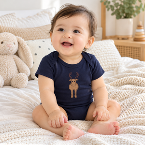 Conjunto de Mameluco de Algodón Estampado para Bebé |   Colección de Bodys de Manga Corta, Ropa Suave y Transpirable para Recién Nacidos, Ropa de Bebé Unisex, Estilo Clásico - Product Image 4