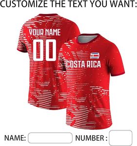 Camiseta de Fútbol Rica Personalizada para Hombre, Manga Corta, Cuello Redondo, Premium, 100% Poliéster, Absorbe la Humedad, Corte Regular, Ropa Deportiva para Adultos - Product Image 4