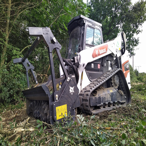 Good Quality Strong Bobcatts T86 Diesel Forestry <b>Mulcher</b> Loader 36.6 GPM Auxiliary Hydraulic Flow High Efficiency for Demanding - Product Image 6