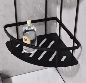 Vietnam Modern Two Tier 304 Stainless Steel <b>Bath</b> Corner Shelf Dual Layer <b>Storage</b> Rack for Hotel Bathrooms - Product Image 5