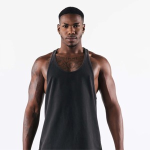 Quick Dry Breathable Knitted 100% Cotton Vintage Tank Top Sleeveless Workout Wear Men Wholesale Low Price - Product Image 1