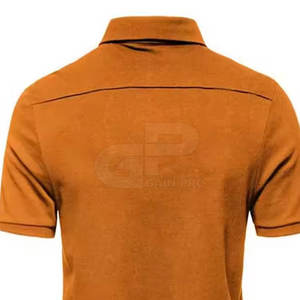 Polo en coton piqué classique pour homme, léger et confortable, en tissu doux, idéal pour les activités, les voyages, le sport quotidien. - Product Image 6