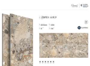 Carreaux de porcelaine brillants à motif marbre premium 800x1600 1200x1800 750x1500 mm, grandes dalles pour projets haut de gamme - Product Image 3