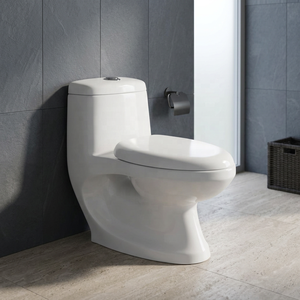 Inodoro de Cerámica Monobloque Elegante de Primera Calidad con Descarga Inteligente para Uso Residencial y Comercial - Product Image 2