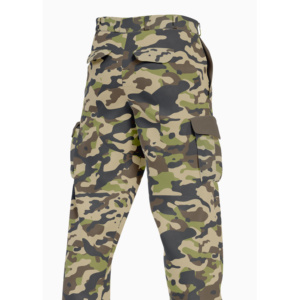 Pantalones Cargo de Camuflaje Oscuro para Hombre, Cintura Media, 100% Algodón, Transpirables, Estilo Workwear, Múltiples Bolsillos, Ropa de Invierno, Estilo Urbano - Product Image 6