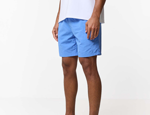 Pantalones Cortos Deportivos Unisex Personalizados 100% Algodón de Color Sólido con Logotipo Diseñado, para Gimnasio, Correr al Aire Libre, con Bolsillos, Pantalones Cortos Holgados para Hombre - Product Image 2