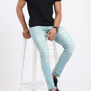 Jean tendance pour homme, coupe slim, jean tendance pour homme, style confortable pour tous les jours - Product Image 5