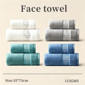 Serviette 100% coton, 35x75cm, très absorbante, serviette douce pour les mains, lavable en machine, convient pour la salle de bain, la salle de sport, l'hôtel et la cuisine - Product Image 5