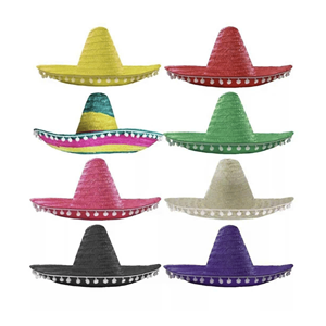 Mexico <b>Hat</b> <b>Straw</b> produced from natural <b>straw</b> weaving for outdoor events sun shade and festive styling Vietnam - Product Image 3