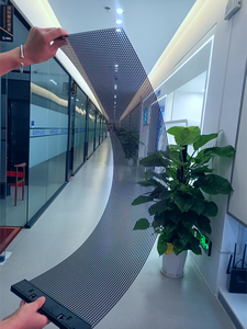 Pantalla LED Holográfica Transparente Flexible P3.91, Video Wall de Animación para <span class=keywords><strong>Campañas</strong></span> <span class=keywords><strong>Publicitarias</strong></span> en Centros Comerciales Interiores - Product Image 2