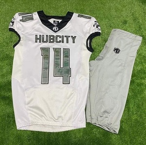 ชุดยูนิฟอร์มอเมริกันฟุตบอลมืออาชีพ ชุดเสื้อและกางเกงพร้อมโลโก้สั่งทำ จำหน่ายจำนวนมาก - Product Image 1