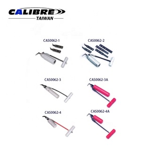 เครื่องมือถอดกระจกรถยนต์ TAIWAN CALIBRE รุ่น K5 ใบมีดอะลูมิเนียมเหล็กกล้าชุบแข็ง รับประกัน 1 ปี สีเงิน/แดง มีดเย็นแบบเร็ว - Product Image 2