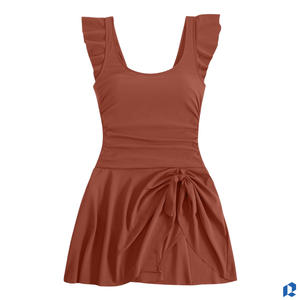 Qualité d'exportation, meilleur prix, vente en gros, qualité supérieure, bikinis et vêtements de plage vintage pour femmes, robes ajustées unies pour femmes - Product Image 3