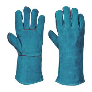 Gants de sécurité en cuir de vache fendu unisexe résistants au vent pour hommes et femmes - Product Image 1