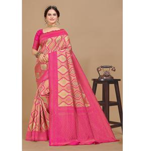 Best Quality Handwoven Banarasi Silk <b>Saree</b> for Bridal Wedding Wear and Traditional Indian Festival Clothing Available for <b>Sale</b> - Product Image 1