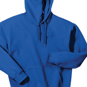 Sudaderas con Capucha Azul Rey con Logotipos de Hermandades y Fraternidades, de Algodón y Felpa, Estilo Casual para Otoño, Corte Regular, Color Sólido, con Bolsillos - Product Image 6