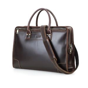Wholesale Rustic Leather Laptop Messenger <b>Bag</b> for Men High Quality Business Briefcase Shoulder Handbag for Office <b>bag</b> - Product Image 1