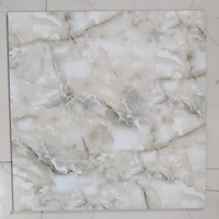 Carreaux de porcelaine polie de luxe 600x600mm, carreaux de sol en porcelaine brillante 60x60cm, aspect marbre, design intérieur poli