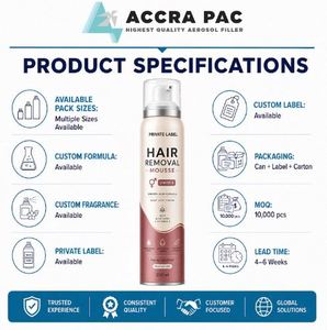 มูสกำจัดขนที่อ่อนโยนต่อผิว สำหรับการดูแลความงามประจำวัน เหมาะสำหรับการดูแลเส้นขนตามปกติ - Product Image 2