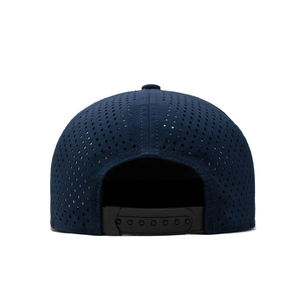 หมวกแก๊ปทรงทรัคเกอร์หกแผง ตาข่ายด้านหลัง ปรับขนาดได้ ติดกระดุมแบบ Snapback  โลโก้แบรนด์สั่งทำได้ แฟชั่นกลางแจ้ง สไตล์ลำลอง หมวกเบสบอล - Product Image 6
