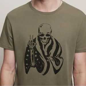 T-shirts pour hommes de qualité supérieure, service OEM, coupe classique, nouvelle collection 2026, pour la gym, avec logo personnalisé. - Product Image 3