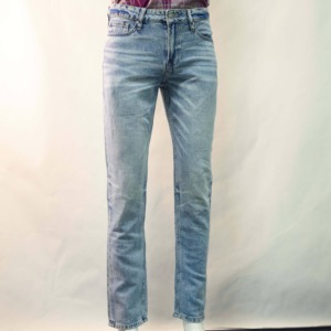 GENERSA SPORTS Jeans Rectos de Hombre de Alta Calidad, Ligeros y Transpirables, de Pana Vaquera, Estilo Hip Hop Otoñal, Lavado Enzimático, Elásticos - Product Image 3