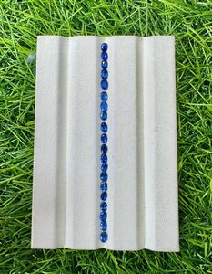 Natural Blue Kyanite Oval Faceted Loose Gemstone Royal Dark Blue For Jewelry Making <b>Rings</b> Pendants High Quality Stone - Product Image 2