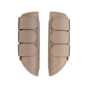 Bottes de brossage professionnelles pour chevaux avec rembourrage absorbant les chocs, protection complète des tendons du jarret, bottes OEM personnalisées du Pakistan - Product Image 1