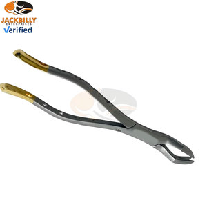 Pinzas de Extracción Dentales de Acero Inoxidable, Fabricadas en Alemania, con Mordazas Dentadas, para Extracción de Molares Superiores/Inferiores, Izquierdos/Derechos, 1er y 2er Molares - Product Image 3