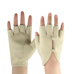 Guantes de Entrenamiento de Pole Dance Unisex, Personalizados, de Medio Dedo, de Poliéster/Spandex/Látex, Guantes de Alto Rendimiento de la Mejor Calidad con OEM - Product Image 5
