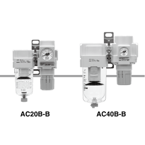 การรวมกันของลม AC25B-03M-SV-B ชิ้นส่วนนิวเมติก SMC - Product Image 2