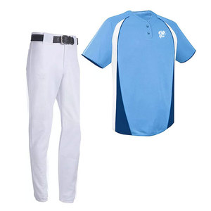 Uniforme Profesional de Equipo de Béisbol con Logotipo, Nombre y Número Personalizados en Tela Resistente para Deportes - Product Image 1