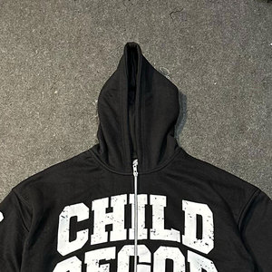 Ensemble survêtement homme 2 pièces, sweat-shirt et pantalon de jogging, imprimé avec logo personnalisé, respirant, sérigraphié, pour l'hiver. - Product Image 4