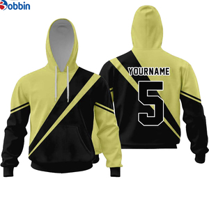 Sudaderas con capucha multicolor con logotipo personalizado para adultos, conjunto de ropa para hombre y mujer, sudaderas con capucha de algodón para hombre, impresión por sublimación personalizada - Product Image 3