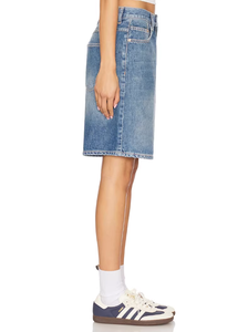 กางเกงยีนส์ขาสั้นผู้หญิง OEM ODM แบบสั่งทำทรงหลวม ขากว้าง ผ้าฝ้าย สไตล์ลำลองฤดูร้อน ย้อนยุค เอวสูง กางเกงครึ่งตัว ขายส่ง - Product Image 6