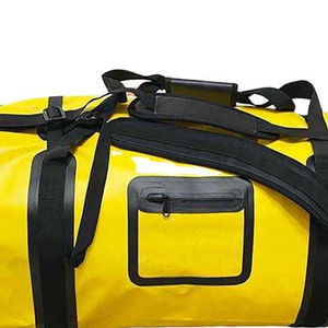 Bolsa de Viaje Plegable Ligera, Grande, de Color Amarillo, Personalizada, Impermeable, con Logotipo Personalizado - Product Image 5