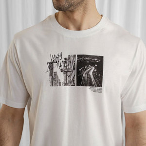 Meilleures ventes - T-shirt en coton léger de haute qualité, manches courtes, confortable, respirant, décontracté, avec logo personnalisé imprimé - Product Image 4