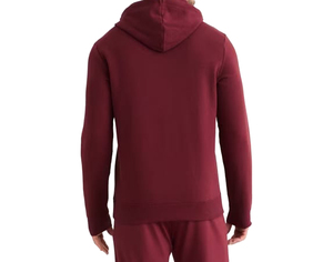 Men's Hooded Fleece Sweatshirt <b>Set</b> Solid Color Casual Autumn Wear 100% Cotton Breathable <b>Knitted</b> Custom Logo Front Digital - Product Image 5