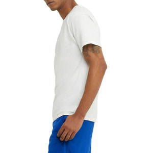 Servicio OEM, MOQ bajo, camiseta personalizada con logo para hombre, 100% algodón, ecológica, de corte holgado, estampada. - Product Image 5