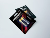 FOREWELL Baterai Alkaline LR6 AA 1.5V Handal untuk Remote Control, Senter, Peralatan Rumah Tangga & Mainan - Pasokan Grosir