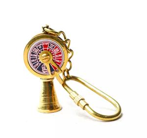 Brass <b>Ship</b> <b>Wheel</b> Metal Key Chain Marine Style Keyring for Bike Car Keys Home Decor - Product Image 5